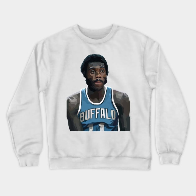 Bob McAdoo of the Buffalo Braves Crewneck Sweatshirt by ActualFactual